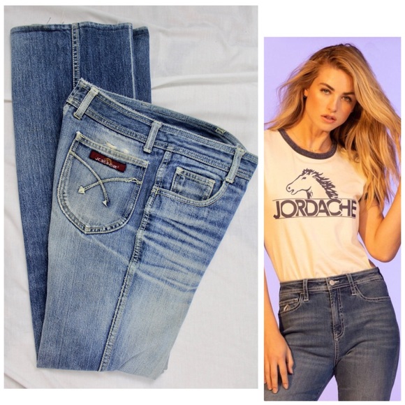 Jordache Denim - SOLD. Vintage Jordache Jeans Flare Approx Size 26”